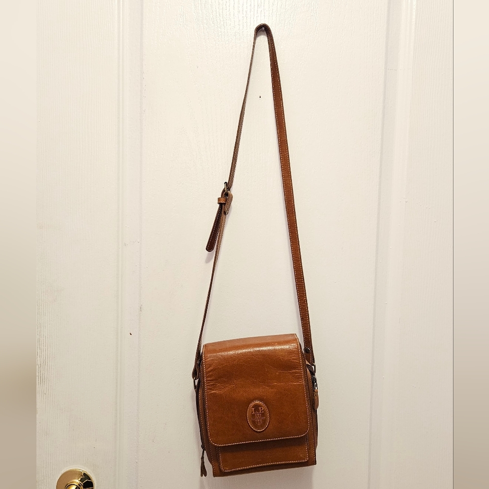 Vintage Genuine Leather Crossbody Bag Purse - L.P. Ladyship